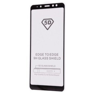 Защитное стекло NCASE Full Glue HQ Samsung Galaxy A8 Plus 2018 (A730F) без упаковки black